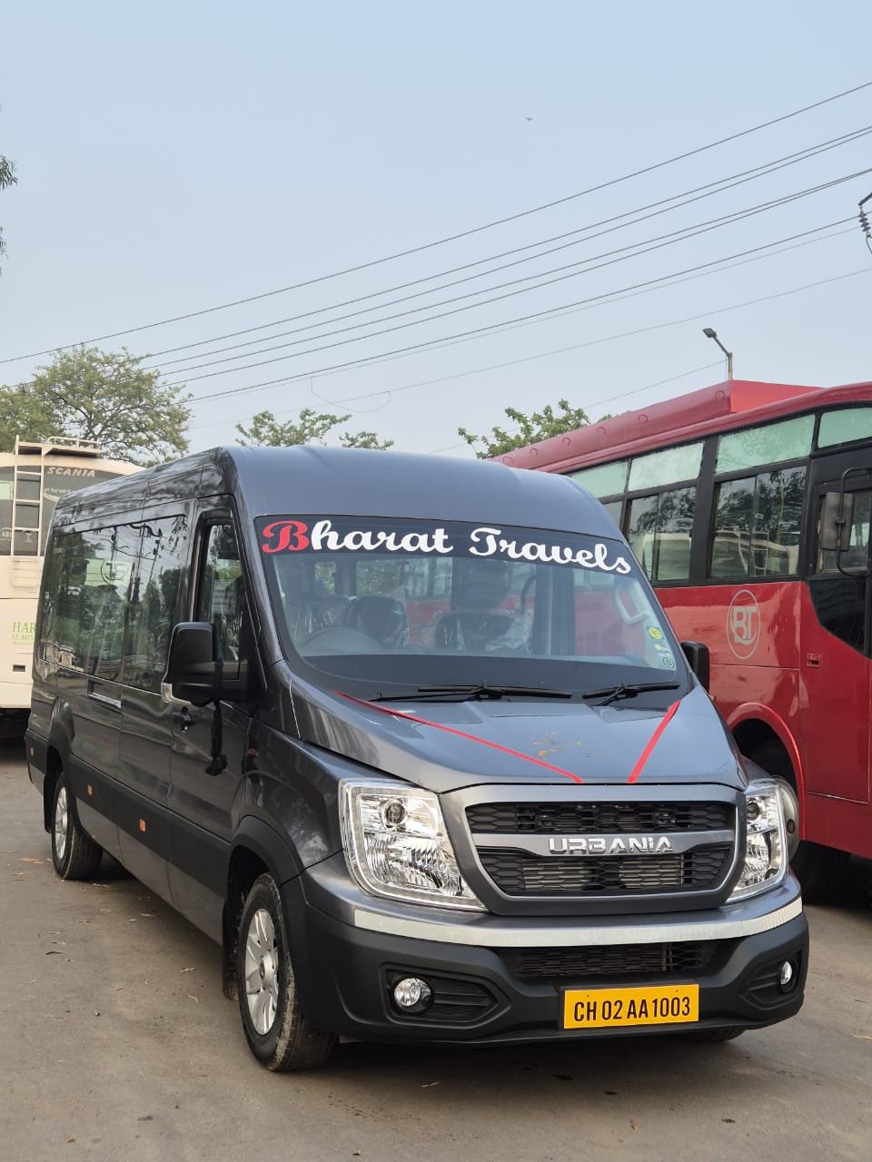 Urbania Tempo Traveller Hire in Chandigarh